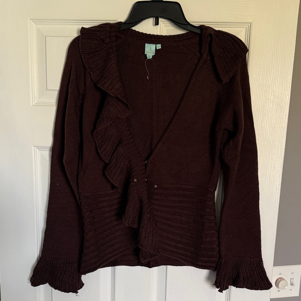 Elegant Deep Purple Women's Sweater